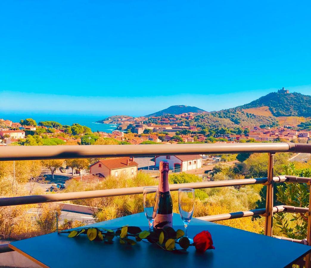 קוליור Appartement Sous Le Soleil Vue Mer, Parking Inclus , Clim ,Wifi מראה חיצוני תמונה